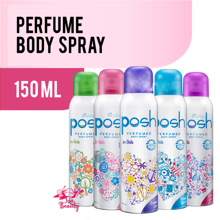 Posh perfumed body discount spray