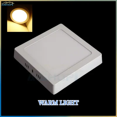 [SG Seller]LED Panel Light Ultra-Thin Round Surface Mount Downlight Ceiling for Home Office Living Room Hallway Stairs