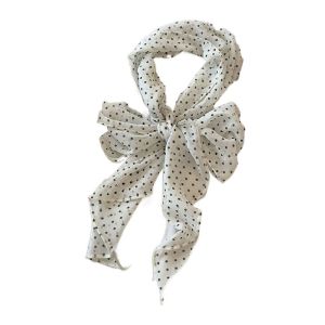 ERYRG Ribbon Polka Dot Scarf Printed Thin Scarf Headband Luxury Hair Accessories Long Scarves Women