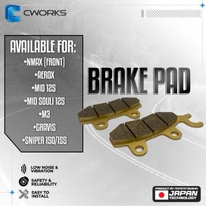 Cworks Brake Pad by Toyota Tsusho for Motorcycles - Japan Technology