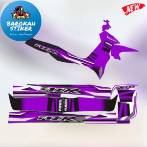 Striping Stiker Polet yamaha fizr fiz r f1 zr special edition ungu stiker list body standar kualitas termurah Barokah Sticker