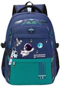 42cm Astronaut Kids Backpack Children School Bags For Boys Orthopedic School Backpack Waterproof Primary Schoolbag Book Bag Mochila Infantil
