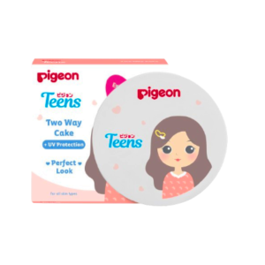 Bedak Pigeon Tahan Air Keringat Anti Luntur Padat Pigeon Teens Two Way Cake Baby Compact Powder