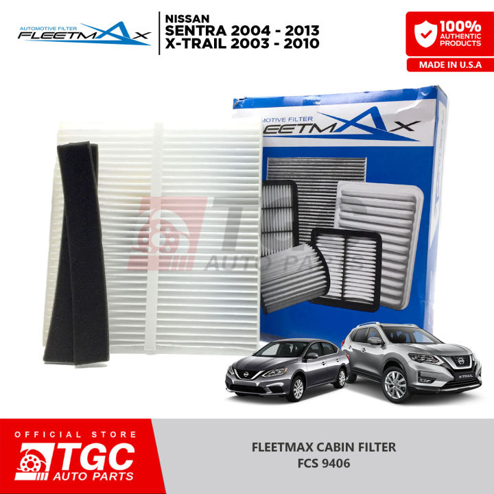 Fleetmax Cabin Filter / Aircn Filter NISSAN SENTRA 2004 - 2013 / NISSAN