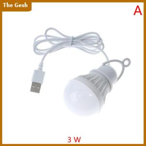 [The Gesh] LED Lantern Portable Camping Lamp Mini Bulb LED USB Power 3W 5W 7W 9W 12W