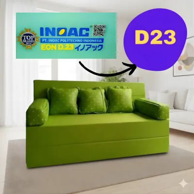 Inoac Sofabed nomor dua uk 200x160x20 dan 15cm GARANSI 10 tahun busa inoac EON D23 EOQ D20 ORIGINAL
