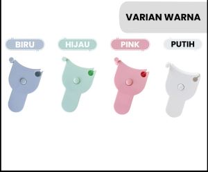 Alat Ukur Badan Kepala Lingkar Meteran Gulung Pengukur Badan 150cm Mini Travel Serbaguna Multifungsi Otomatis Unik Souvenir