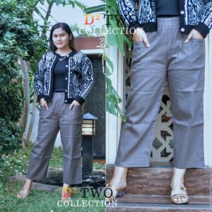 willow pants celana wanita bahan tuwil premium