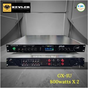 Kevler GX-1U 800watts X2 Integrated Amplifier 1U Rack Space Unit GX1U