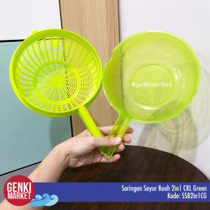 Saringan Sayur Buah 2in1 CRL Genki Market