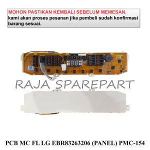 MODUL MESIN CUCI / PANEL / PCB MESIN CUCI FRONT LOADING LG EBR83263206 (PANEL) PMC-154