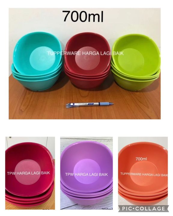 TUPPERWARE Legacy Bowl Set (4) 700ml