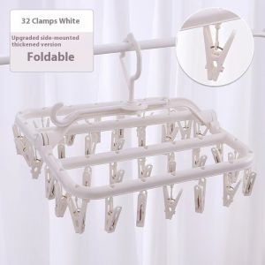 QIHUISHI Giá phơi vớ đa chức năng với thiết kế có thể gập lại để sử dụng trong nhà và ngoài trời