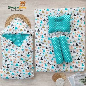 Nanaku Baby - Kwalitas Premium Kasur Bayi Matras Bayi Bantal Guling Bayi Tempat Tidur Bayi Badcover Bayi Selimut Bayi Tebal