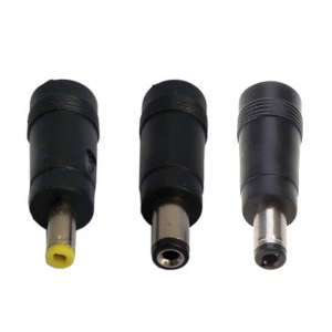 Universal DC3.5x1.35mm Female to DC4.0x1.7mm/5.5x2.1mm/DC5.5x2.5mm Male Adapter for Laptop Camera Plug Converter