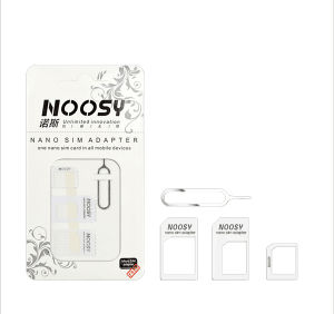 TianJie 4 In 1 NANO SIM Adapter With Card Pin
