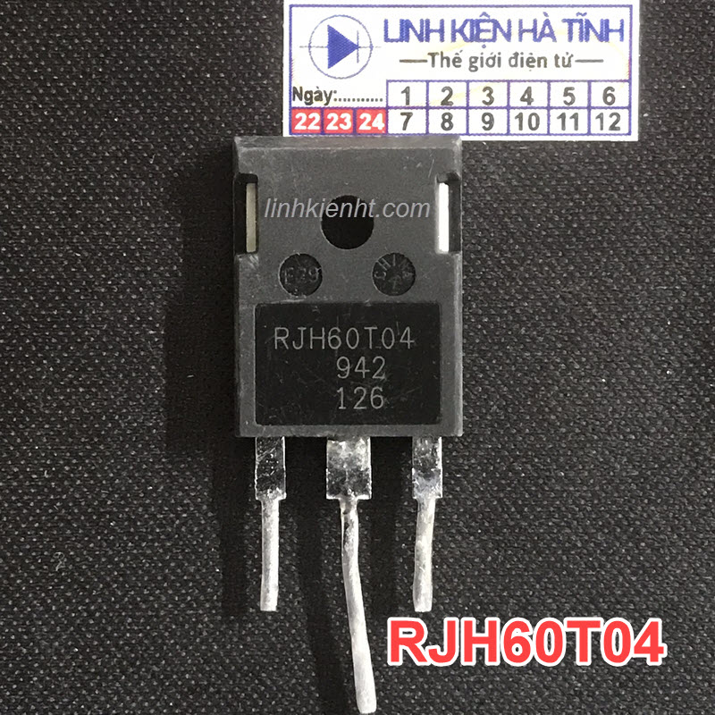 IGBT RJH60T04 60T04 60A 600V tháo máy-AE3