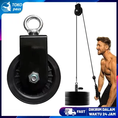 Katrol Pulley Cable Gym /Roda Katrol Pull Down Fitness/Cable Home Gym Bearing Katrol