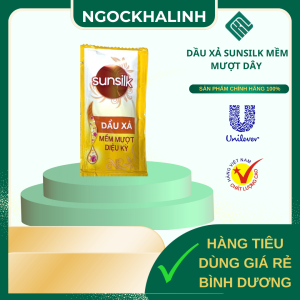 dầu xả sunsilk mềm mượt dây 6G( 1 DÂY 10 GÓI)