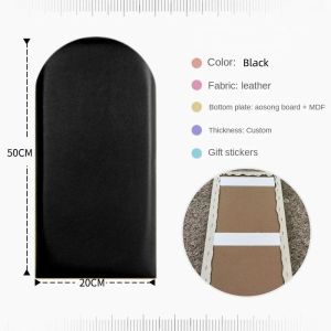 20x50cm 3D Wall Panel Kindergarten Wall Sticker Anti- Collision Soft Bag Kids Children Wall Decals Wallpaper 3D Wall Stickers Wallpaper Self-adhesive Tatami Anti-collision Wall Mat Pad Kids Bedroom Living Room Soft Foam Cushion