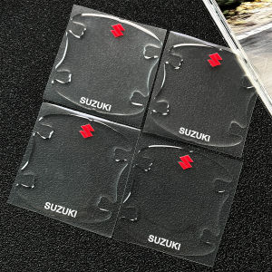 4PCS Suzuki 3D Car Exterior Accessories Sticker Door Bowl Handle Anti Collision Scratch Strip Decals for Jimny Swift Celerio Ciaz