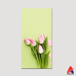 HIASAN DINDING BUNGA WALL DECOR BUKET (10x20cm) PAJANGAN KAYU BUNGA POSTER KAYU HIASAN DINDING KAMAR
