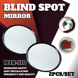 CPA 2PCS MOVABLE ADJUSTABLE CAR REARVIEW BLIND SPOT MIRRORS WIDE ANGLE & FOR PARKING