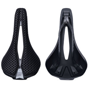 Welcomehome 3D Printed Comfortable Bike Seat Breathable MTB Honeycomb Cushion Racing Bike Saddle for Men Women Long Distance Cycling