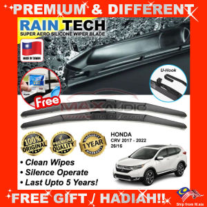Taiwan Silicone Wiper HONDA CRV CR-V 2017-2022 (26/16) RAIN-TECH RAZOR HYBRID Aerodynamic Car Wiper