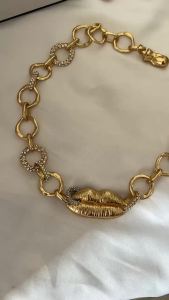 High-end full diamond mouth necklace