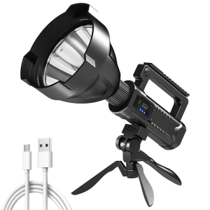 W5119 Power LED torch Super Bright Search Lamp portable rechargeable small emergency light long shot lamp for home and outdoor light.