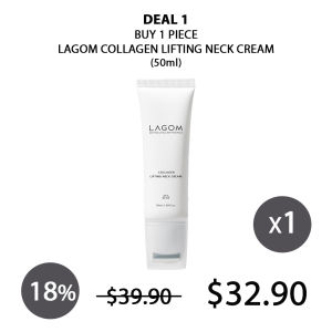 (LAGOM OFFICIAL STORE) Collagen Lifting Neck Cream 50ml - COCOMO