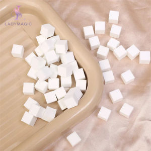 200Pcs Square Nail Art Sponge Grabbing Pen Gradient Nails Brushes Gel Polish Design Mini Nails Sponge DIY Manicure Smudge Painting Tool