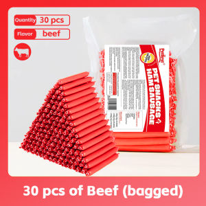 30/90/150Pcs Box Pet Dog Treats Dog Sausage Treat Dog Food Training Sausage for Dog Snacks Delicious
