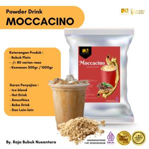 POWDER DRINK RASA MOCCACINO - Bubuk Minuman Moccacino