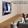 K12 Mini Karaoke Speaker With Mic bluetooth Speaker with Dual Microphone Wireless Family Singing KTV. 