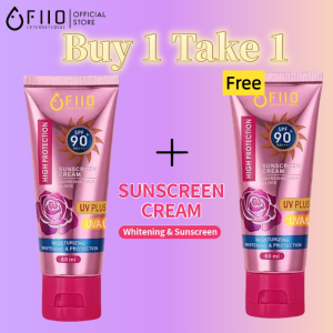 Original Rose Sunscreen Cream SPF90+ PA+++ Whitening Moisturizing Stable Skin Transparent 60ml