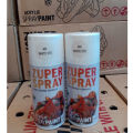 Pilok Pilox Zuper Spray Paint Warna P 400 White STD / Putih Standard / Putih Susu (150cc/150ml). 