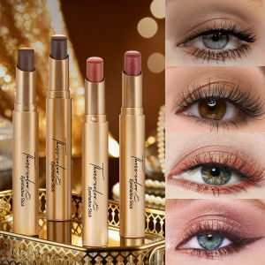 Pearlescent Gradient Eye Shadow Pen Long Lasting Waterproof Fine Flash Lazy Eyeshadow Lying Silkworm Pen Eye Makeup Eyeshadow Pen