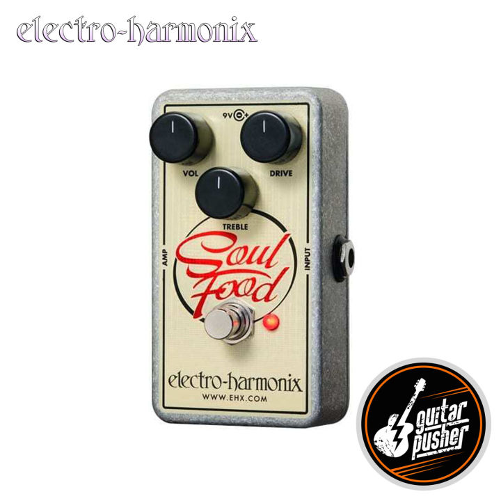 Pédale Overdrive Electro Harmonix Soul Food - Effet Guitare Transparent Et Sensible