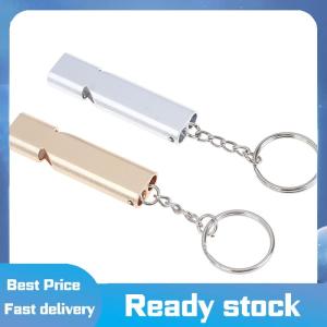 💥💥💥 นกหวีดอลูมิเนียมอัลลอยด์ฉุกเฉินสำหรับเอาชีวิตรอดเครื่องมือเดินป่าตั้งแคมป์กลางแจ้งพร้อมพวงกุญแจ