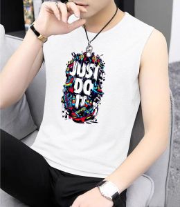 SINGLET PRIA JUST TANKTOP PRIA DEWASA SINGLET OLAHRAGA