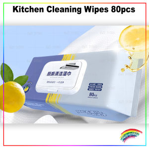 Kitchen Cleaning Wipes 80pcs 厨房清洁湿巾 Tisu Pembersih Dapur 80pcs