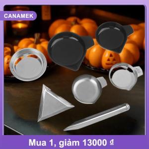 【CANAMEK】 1 bộ trọng lượng bột Chảo quy mô Pan cho cân nặng bột lỏng Đá Quý Kim Cương Đá quý có trọng lượng Pan