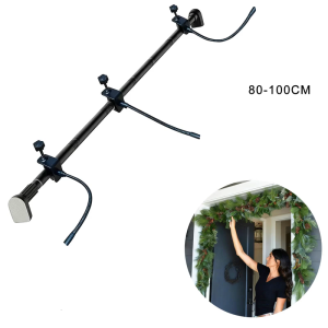 ตะขอแขวนผนังคริสต์มาสพร้อมดีไซน์ที่สามารถยืดออกได้เหมาะสำหรับแขวนพวงมาลาตลอดทั้งปีไฟประดับ