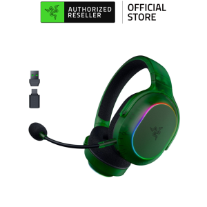 [NEW] Tai Nghe Razer Barracuda X Chroma Phantom Green Edition | Không Dây | TriForce 40mm | Mic Tháo Rời | Led RGB