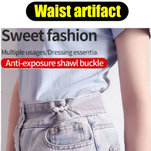 Womens cardigan waist button resin accessories