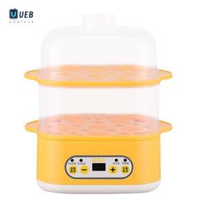 Ueblock✈ Double Layer Multi-Function Cooker 12 Eggs Capacity Multifunctional Egg Boiler Auto Shut-Off for Breakfast Steaming Cooking