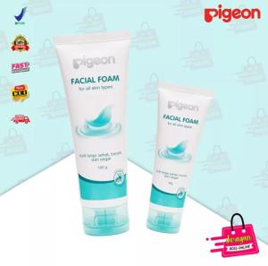 Pigeon Teens Facial Foam // [For All Skin Types // Acne Care // Deep Cleansing & Oil Control // Daily Mild - Sabun Muka Remaja