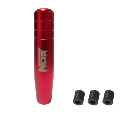 Powone NOS Car Shift Knob 9/13/18cm Gear Shift Knob Manual Transmission Aluminum Shifter Lever Knob